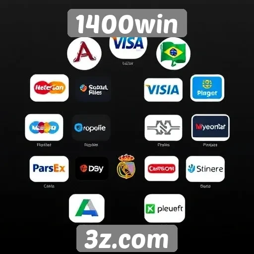 Opções de pagamento disponíveis no 1400win